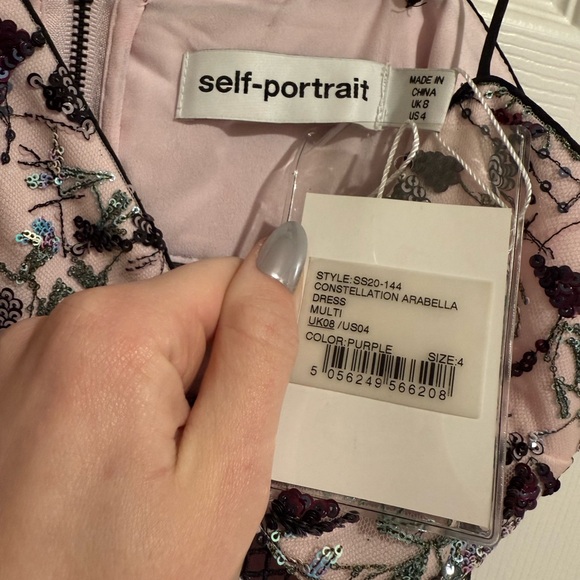NWT Self Portrait Constellation Arabella Dress 4 - Picture 8 of 8